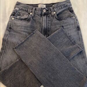 Citizen Gray Daphne Crop Jeans Vintage Style